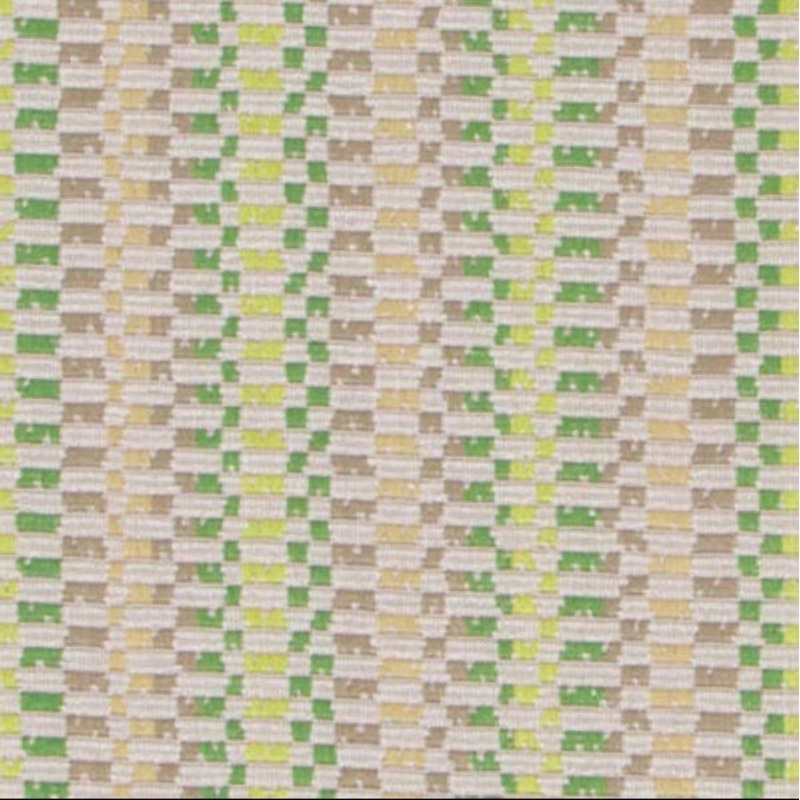 Duralee Woven Stripe Tapestry Fabric SU16385-02 in Green
