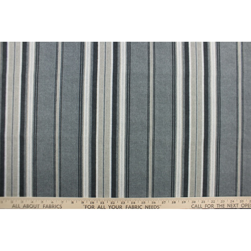 Richloom Outdoor Terrace Fabric in Noir