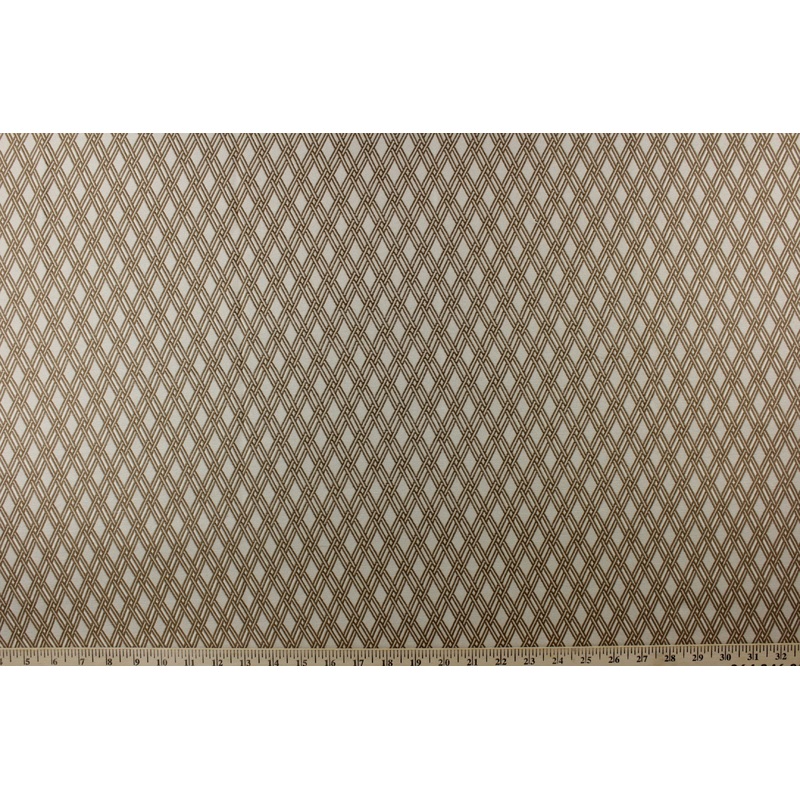 Robert Allen Basket Form Jacquard Fabric in  Color Jute