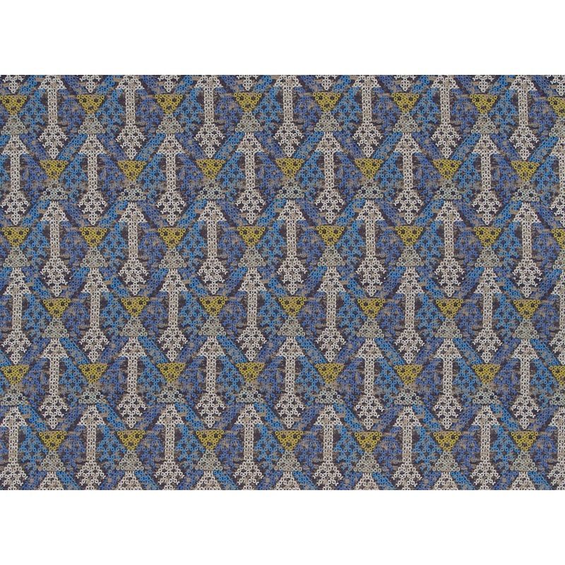 Robert Allen Goodfellow Tapestry Fabric in Azure