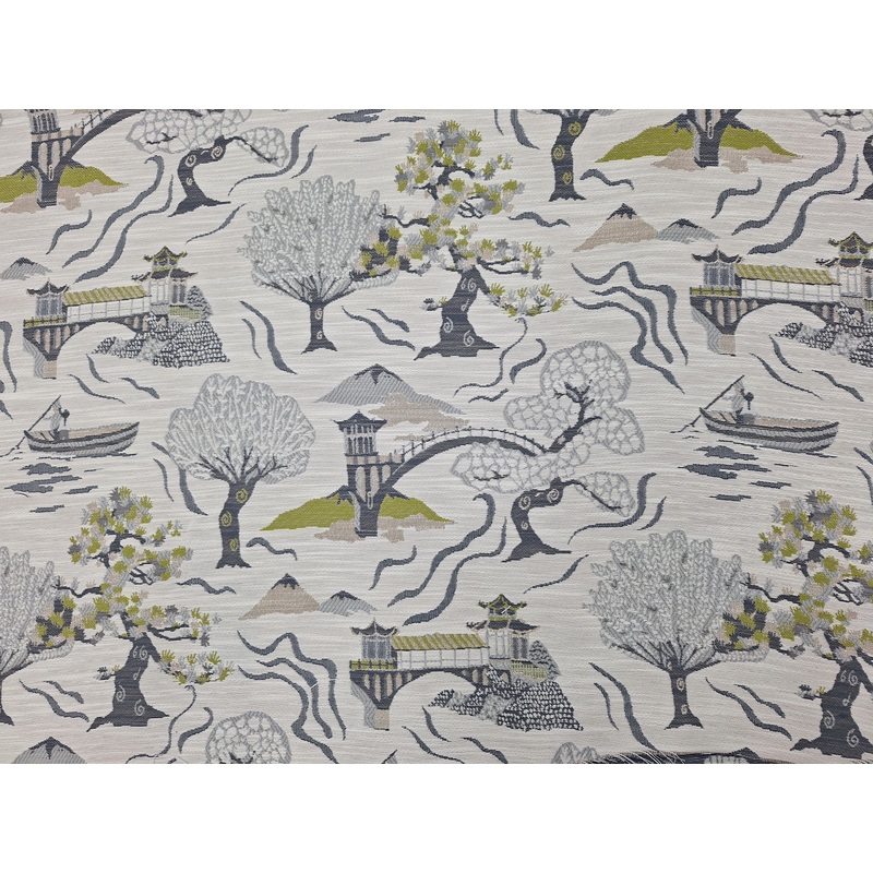 Sora Asian Chinoiserie Toile InsideOut Performance Fabric