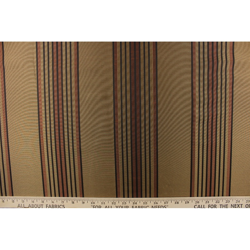 Yarn Dye Stripe Akita in Venetian Gold