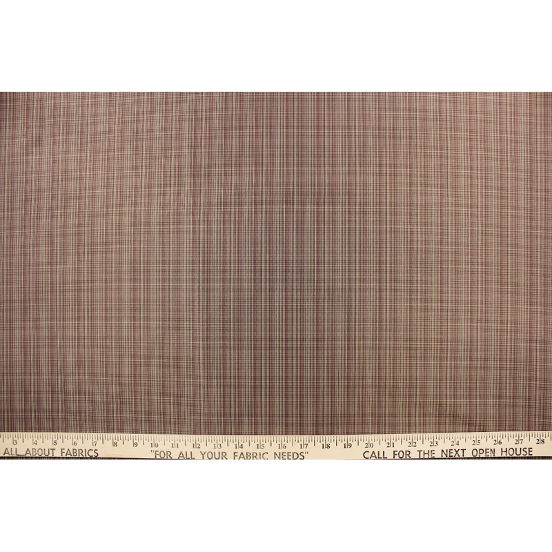 Yarn Dye Stripe Collingwood in Plum