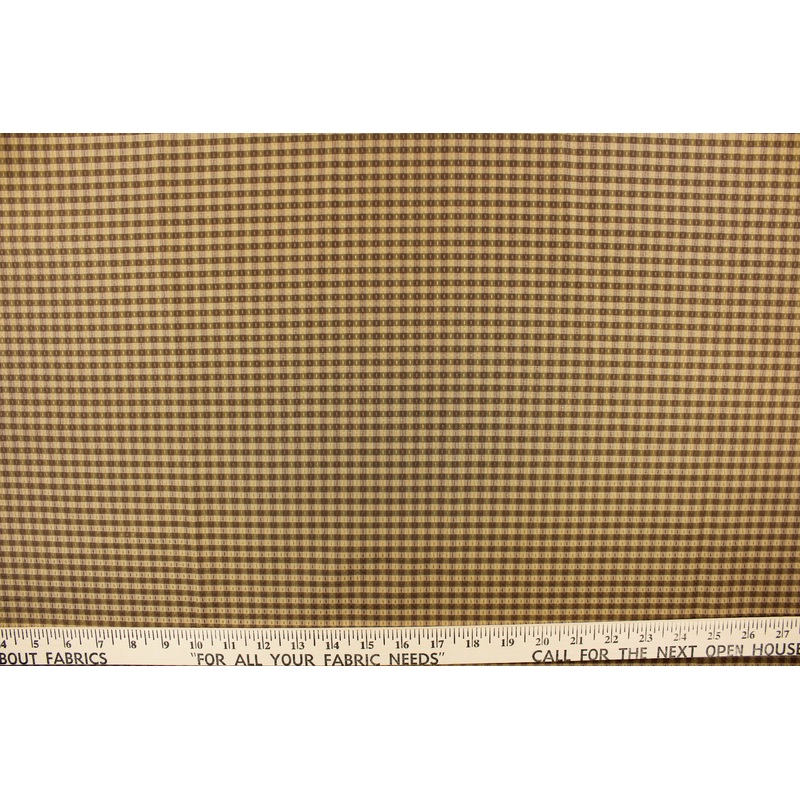Yarn Dye Stripe Wembley in Brown Derby