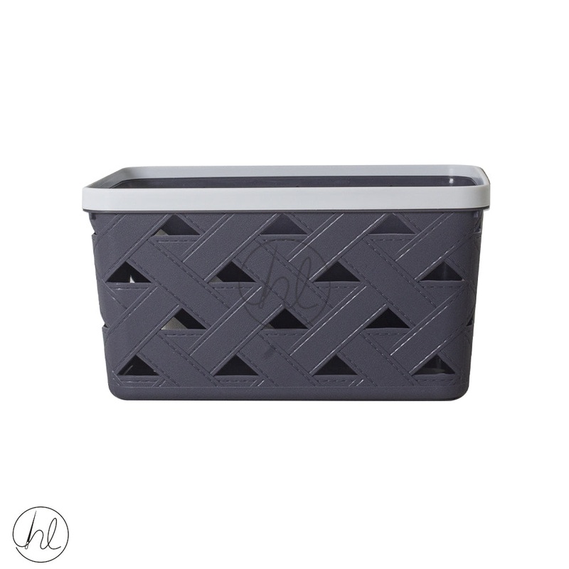 BASKET STORAGE TRIANGLE  550 DARK GREY ABY-4517