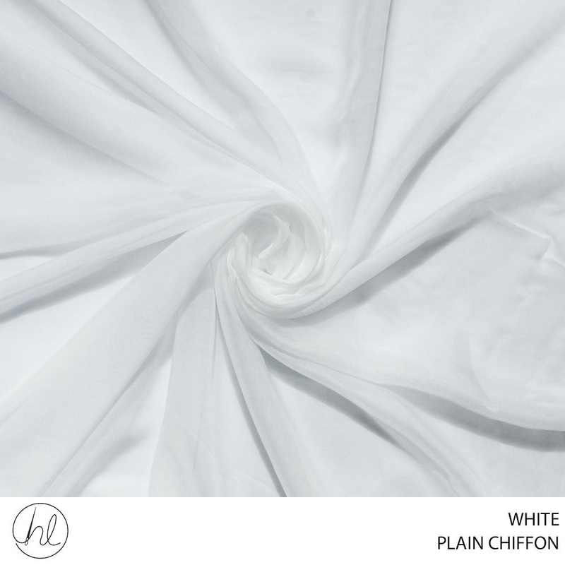 CHIFFON P/D 30D WHITE ROLL 001 1