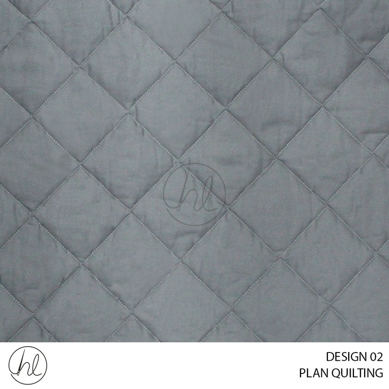 PLAIN QUILTING DESIGN 02 GREY 235CM WIDE PER M