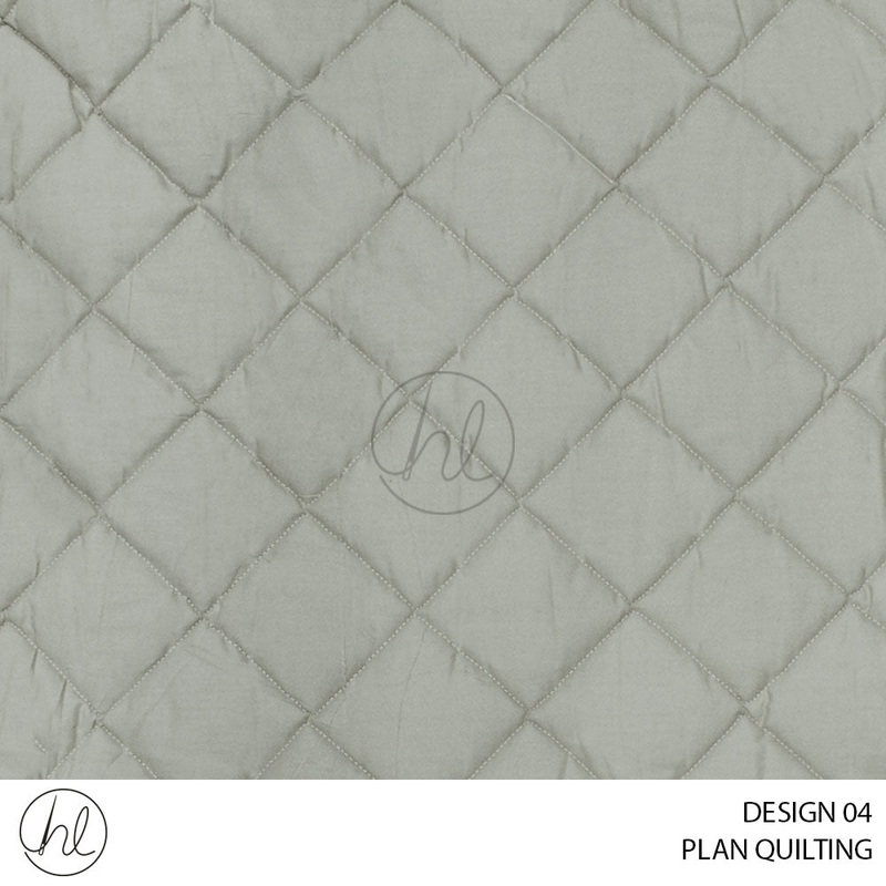 PLAIN QUILTING DESIGN 04 CREAM 235CM WIDE PER M