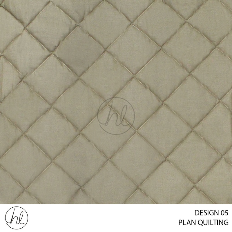 PLAIN QUILTING DESIGN 05 BEIGE 235CM WIDE PER M