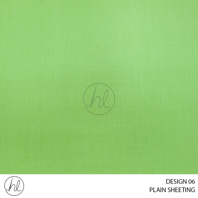 PLAIN SHEETING DESIGN 06 230CM PER M LIME