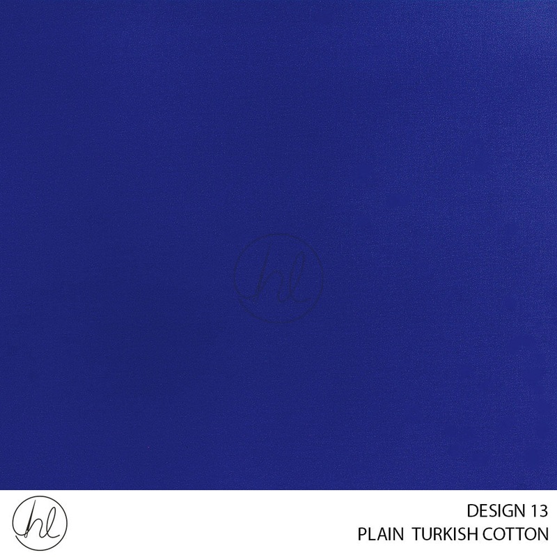 PLAIN TURKISH COTTON DESIGN 14 240CM PER M