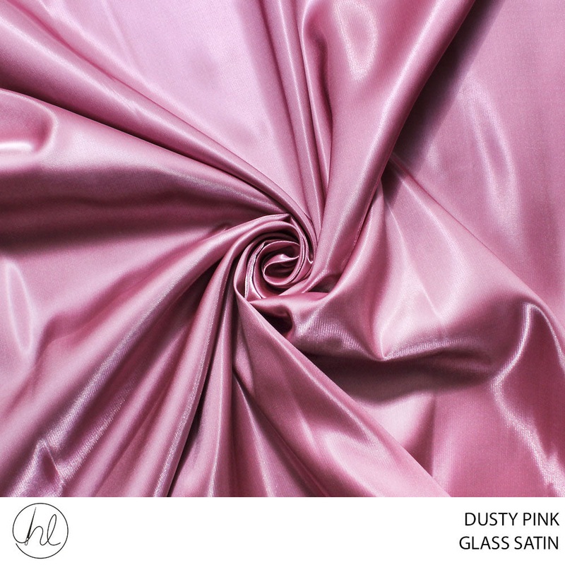 SATIN GLASS 150CM DUSTY PINK ROLL ROLL 001