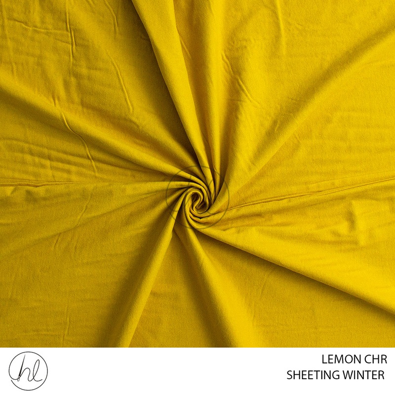 SHEETING WINTER 240CM  LEMON CHROME ROLL ROLL 001
