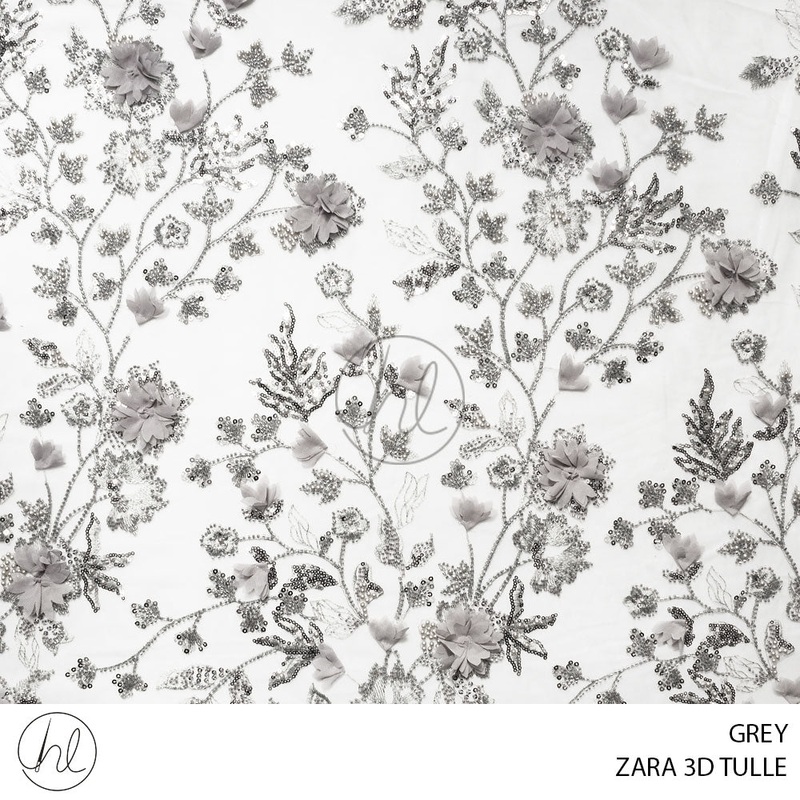 Tulle Zara 3D Emb 781