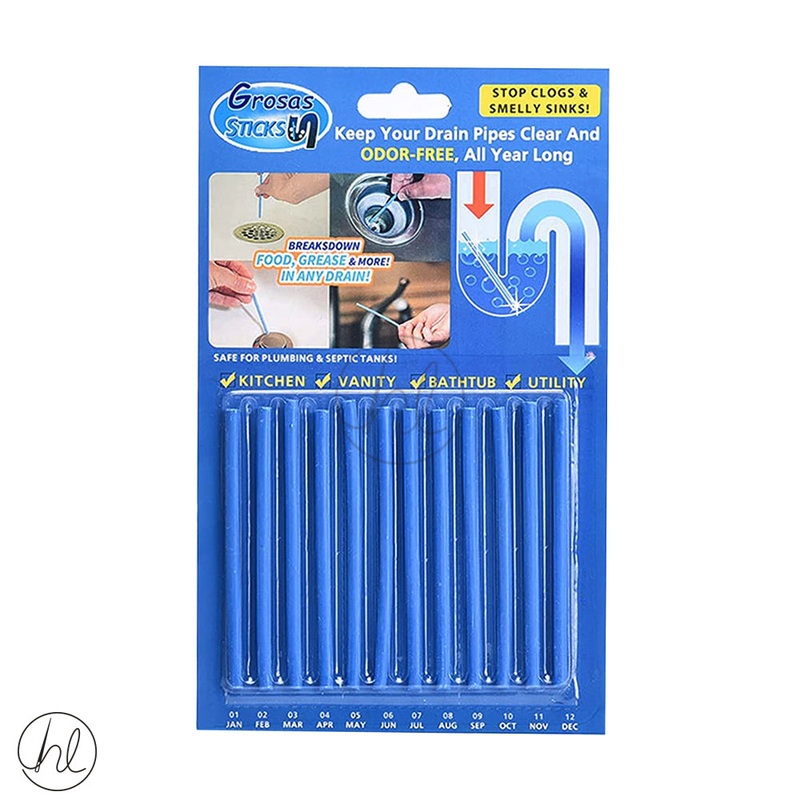 12 PIECE SANI-STICKS RV-16 UNCLOG SINKS