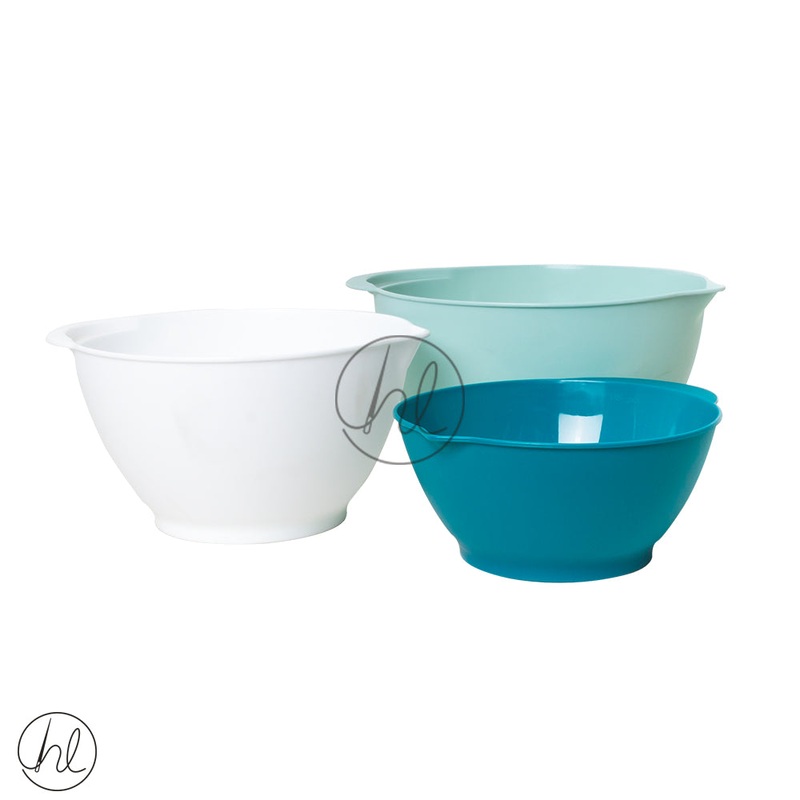 3 PIECE MIXING BOWL SET 101000260 BLUE/GREEN/WHITE