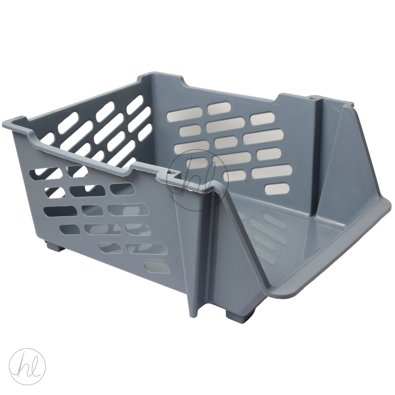 BASKET STORAGE 44X36X20CM BLUE FREE