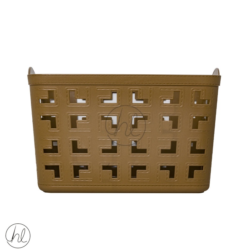 BASKET STORAGE WITH HANDLE  550 BROWN ABY-4905