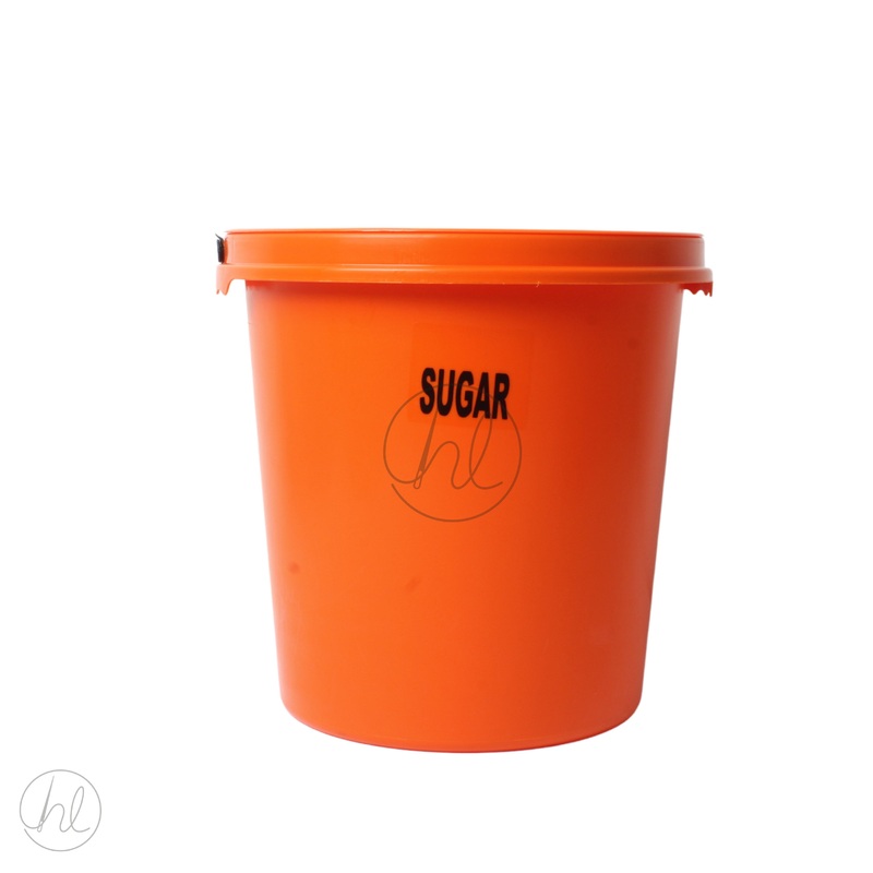 BUCKET KITCHEN SUGAR 12L  ORANGE FREE