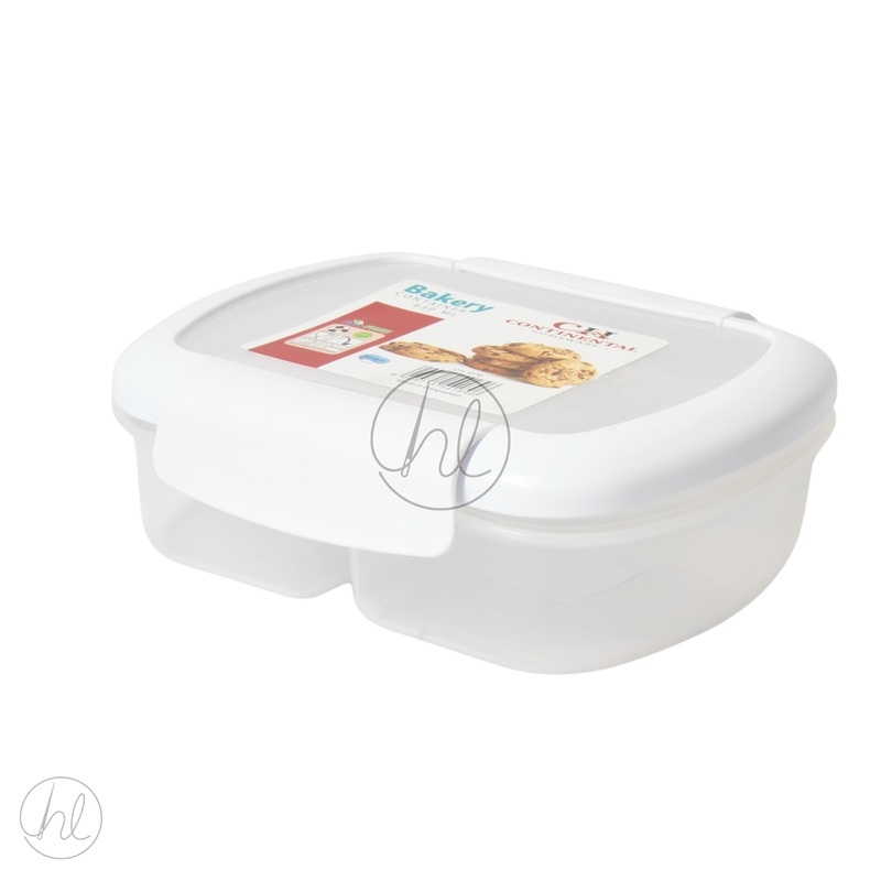 CONTAINER BAKERY 630ML  WHITE FREE