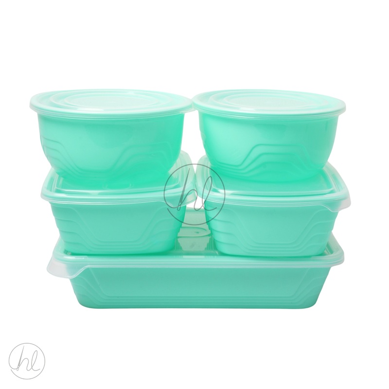 CONTAINER SET 5PCE  MINT FREE 1