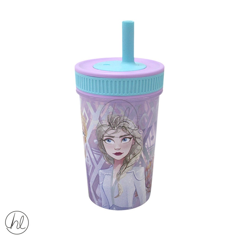 FROZEN STRAW LEAK PROOF TUMBLER