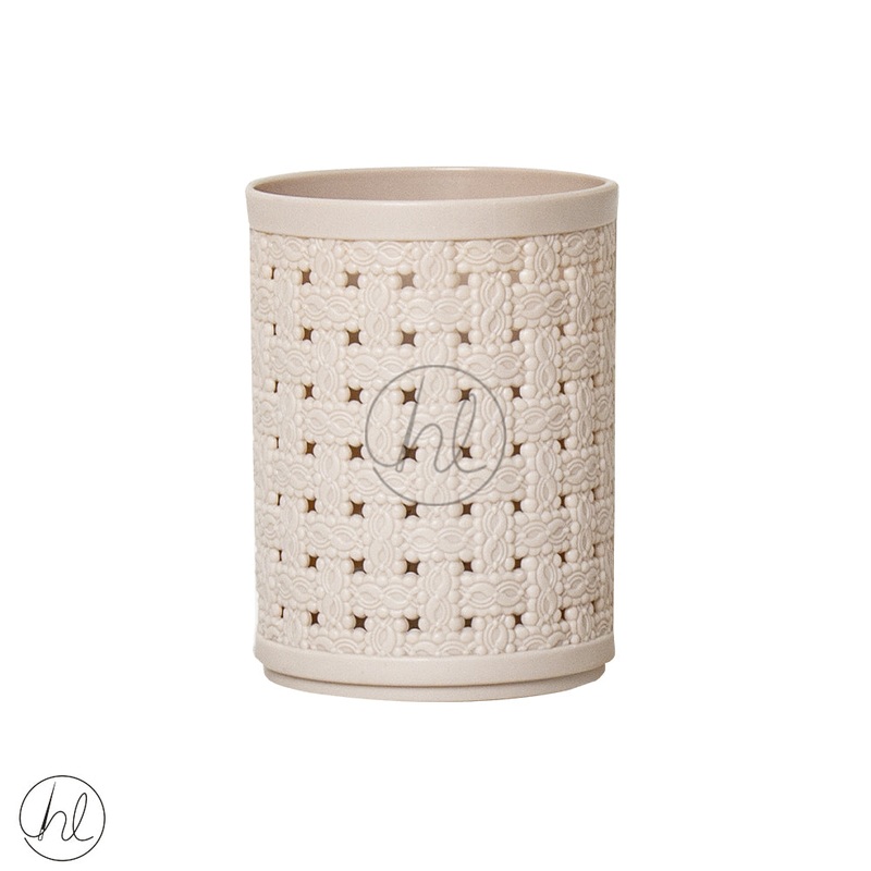 PEN HOLDER ROUND 550 SOFT PINK ABY-4876