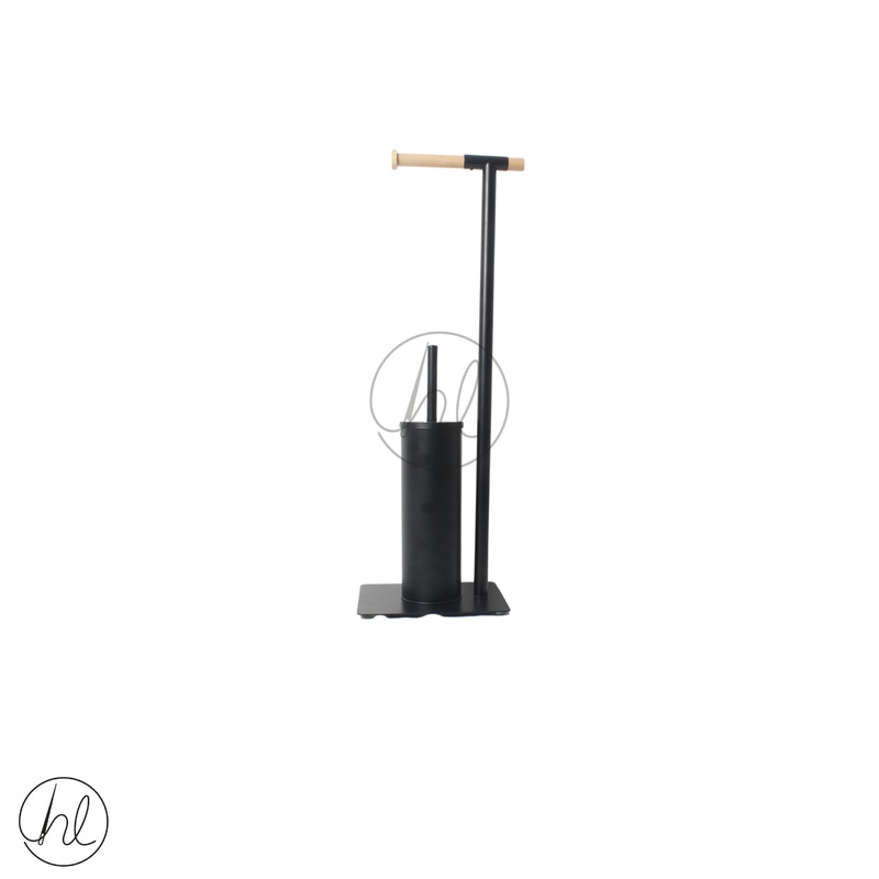 TISSUE RACK WITH TOILET BRUSH