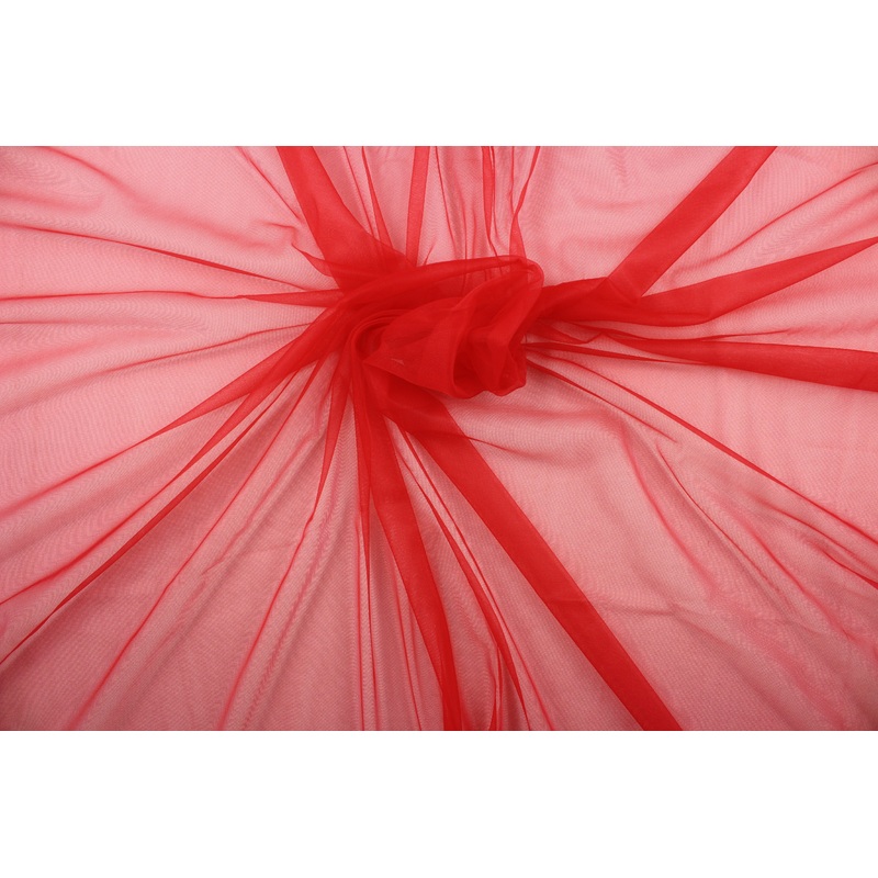 15 Denier Tricot Fabric in Red