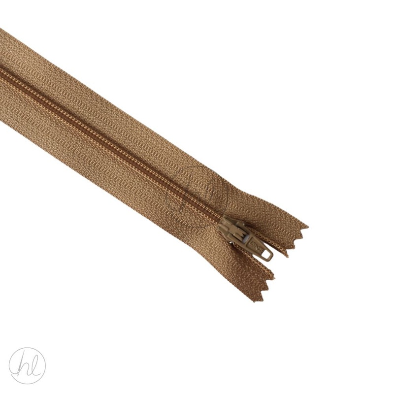 NYLON DRESS ZIPS ECRU 40CM