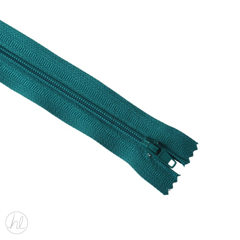 NYLON DRESS ZIPS JADE 40CM