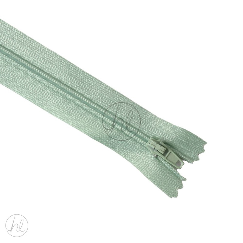 NYLON DRESS ZIPS MINT 25CM