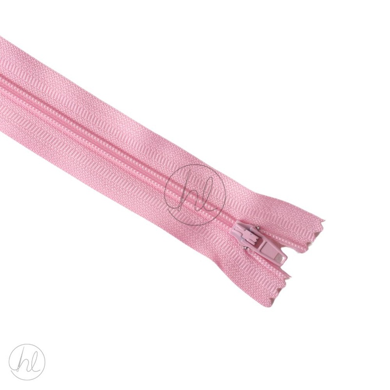NYLON DRESS ZIPS PINK 45CM