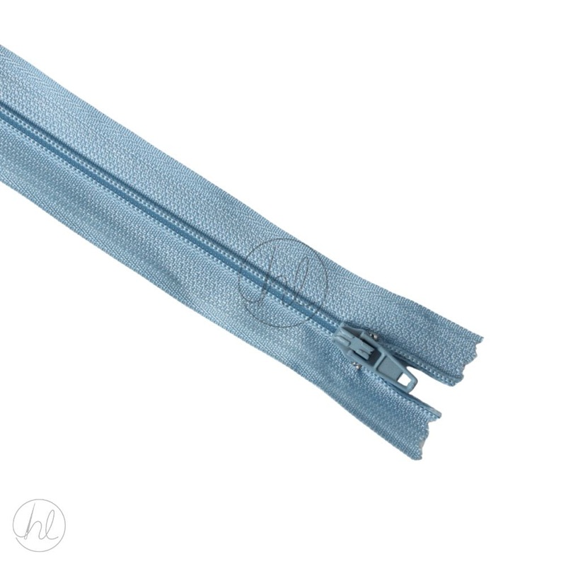 NYLON DRESS ZIPS SKY BLUE 40CM