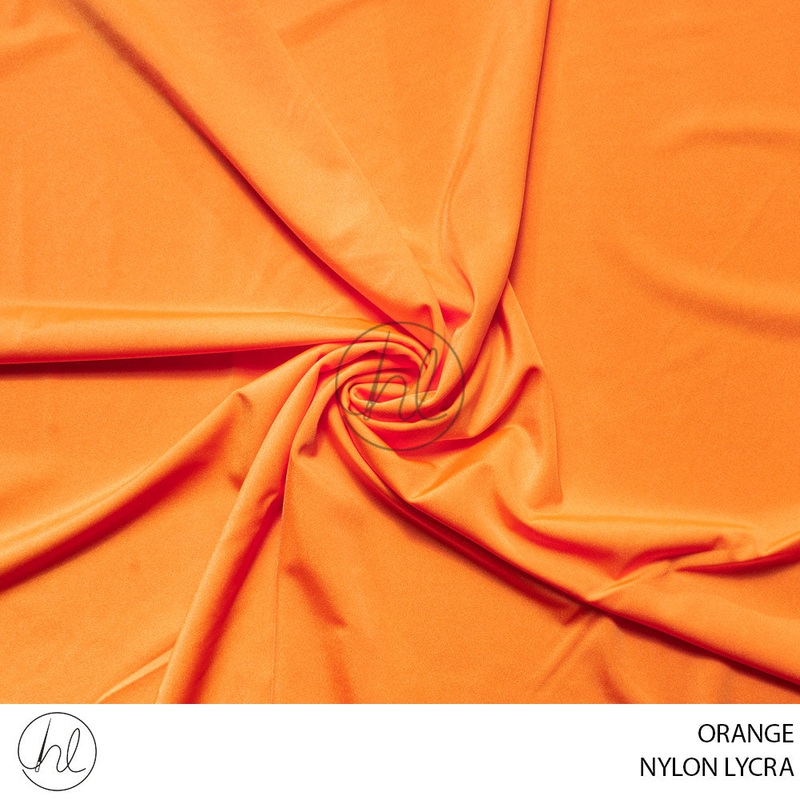 Nylon Lycra 275 Orange Design 22 150cm Per M