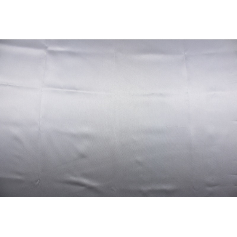 Satin Fabric in Metal Gray