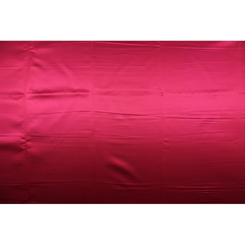 Satin Fabric in Ruby Red