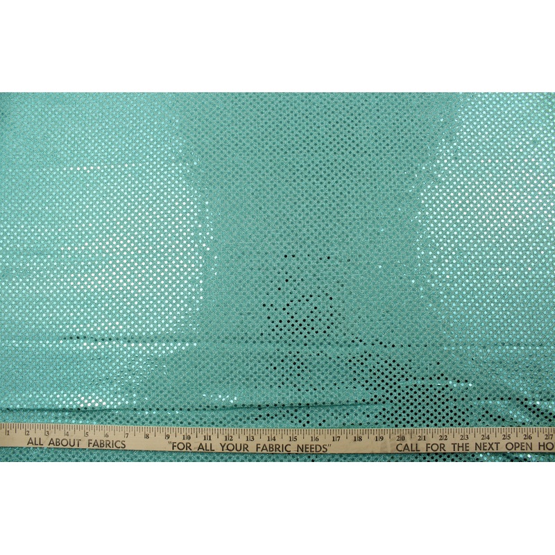 Sequined Shiny Spots in Aqua