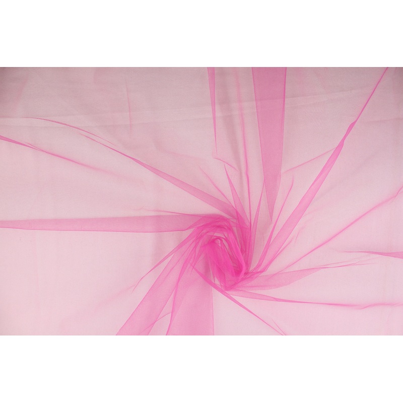 Solid Tulle in Flapping Flamingo