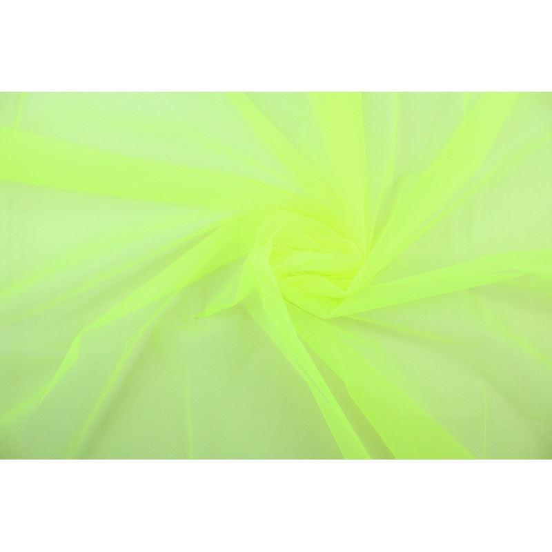 Solid Tulle in Yield Yellow
