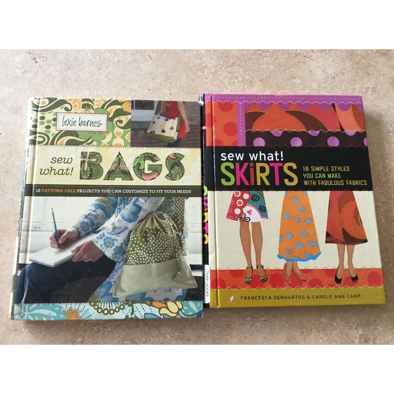 2 Sew what! books bags & skirts