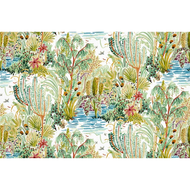 Belle Maison Amaya Fabric in Tropics