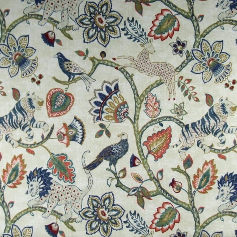 Belle Maison Jonah Fabric in Traditional
