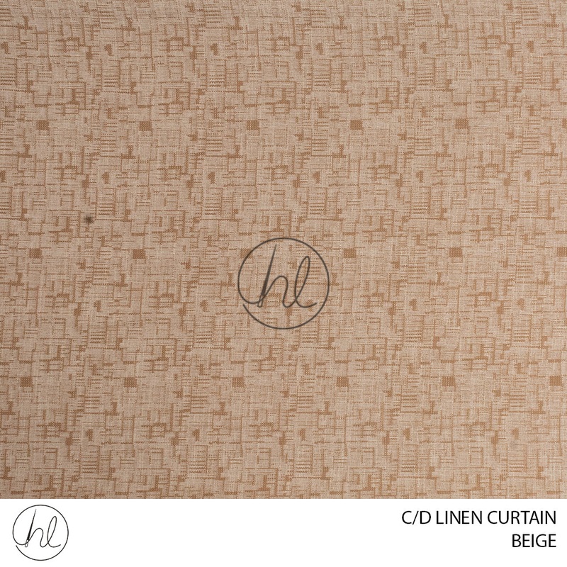 C/D Linen Curtain 801 CP280cmBeige