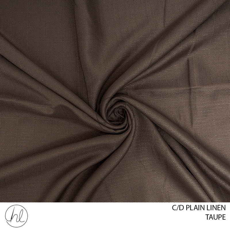 C/D Plain Linen CP 280cm Taupe