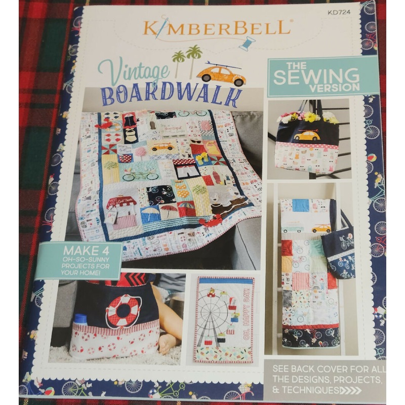 Kimberbell Vintage Boardwalk Sewing Version Book KD724
