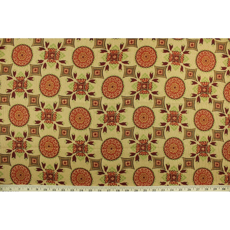 Medallion in Garden Spice