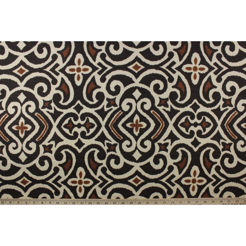 Robert Allen New Damask Fabric in Terrain