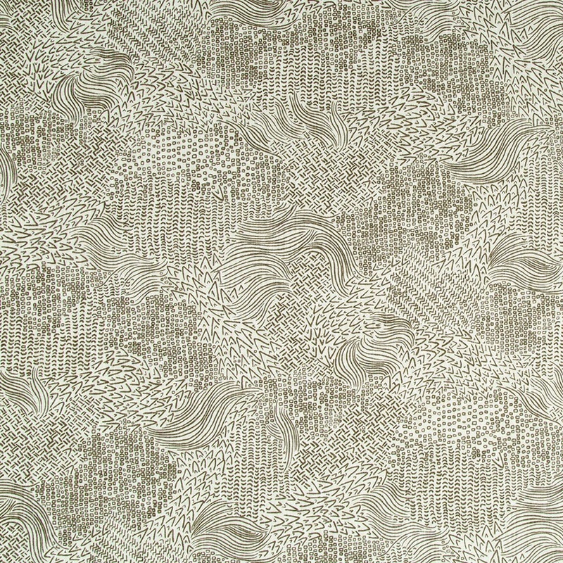 Robert Allen Sketchwork Cotton Fabric in Brindle