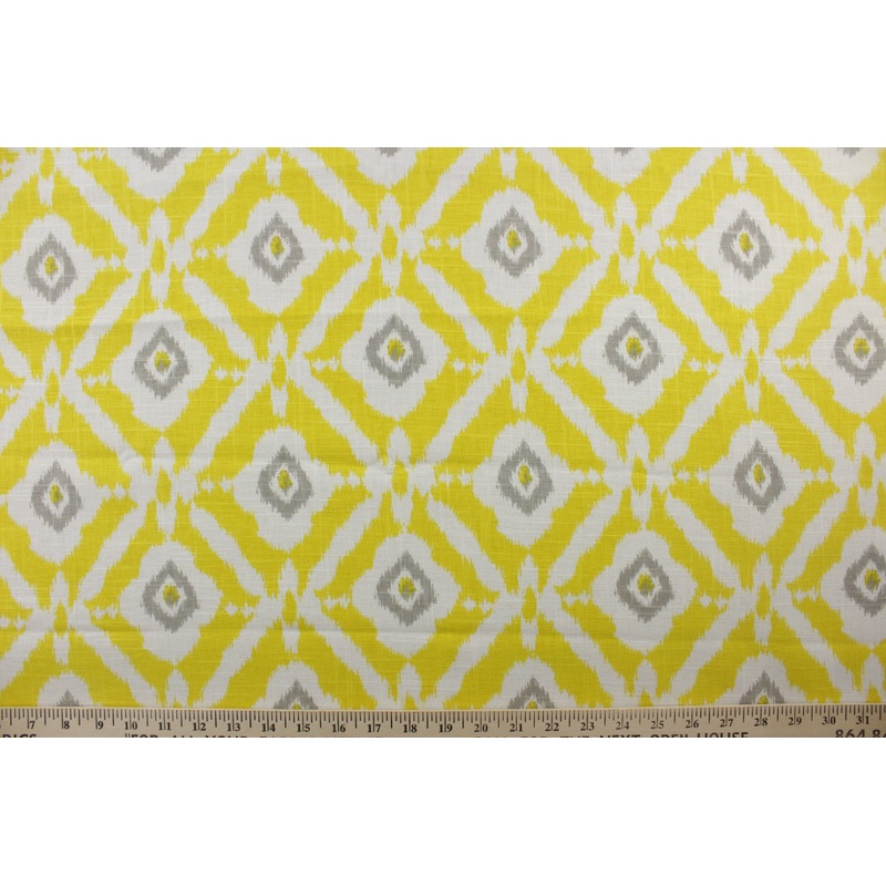 Tobi Fairley Murphy Fabric in Yellow